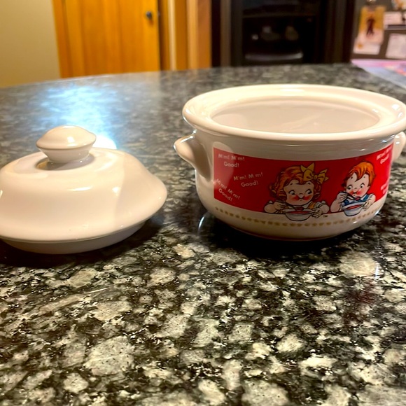 Campbell’s Soup covered bowl circa 1998 - Picture 2 of 5